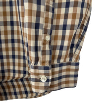 Load image into Gallery viewer, Aquascutum House Check Long Sleeved Shirt - Large (L) PTP 21.5"