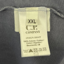 Load image into Gallery viewer, C.P Company Navy Blue Short Sleeved Logo T-Shirt - Double Extra Large (XXL) PTP 22"