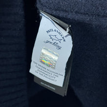 Load image into Gallery viewer, Paul and Shark Navy Crew Neck Wool Sweater - Large (L) PTP 22.5"