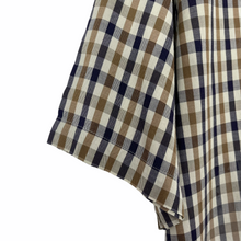 Load image into Gallery viewer, Aquascutum House Check Short Sleeved Shirt - Extra Large (XL) PTP 24.5"