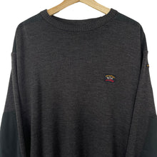 Load image into Gallery viewer, Paul and Shark Bretagne Grey Crew Neck Sweater - Large (L) PTP 25.25"