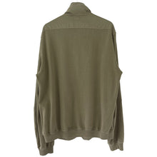Load image into Gallery viewer, C.P Company Khaki Zip Up Logo Sweater - Triple Extra Large (XXXL) PTP 26"