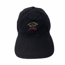Load image into Gallery viewer, Paul and Shark Navy Logo Wool Cap - Large (L) Adjustable
