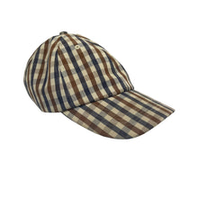 Load image into Gallery viewer, Aquascutum House Check Adjustable Cap - One Size Fits All