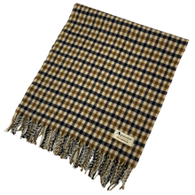 Load image into Gallery viewer, Aquascutum Classic House Check 100% Lambswool Scarf - One Size Fits All