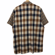 Load image into Gallery viewer, Aquascutum Check Short Sleeved Shirt - Triple Extra Large (XXXL) PTP 24.75"