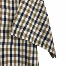 Load image into Gallery viewer, Aquascutum House Check Short Sleeved Shirt - Medium (M) PTP 23"