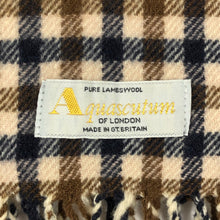 Load image into Gallery viewer, Aquascutum Classic House Check Pure Lambswool Scarf - One Size Fits All