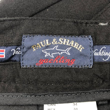 Load image into Gallery viewer, Paul and Shark Black Cargo Shorts - W 34"