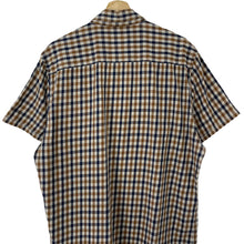 Load image into Gallery viewer, Aquascutum House Check Short Sleeved Shirt - Double Extra Large (XXL) PTP 24.75"