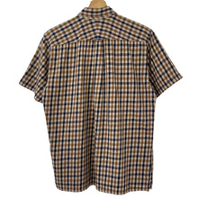 Load image into Gallery viewer, Aquascutum House Check Short Sleeved Shirt - Large (L) PTP 21.5"