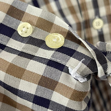 Load image into Gallery viewer, Aquascutum House Check Short Sleeved Shirt - Extra Large (XL) PTP 25"