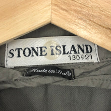Load image into Gallery viewer, Vintage Stone Island Grey Button / Zip Up Overshirt - Large (L) PTP - 24"