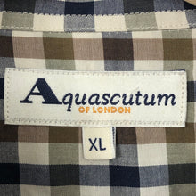 Load image into Gallery viewer, Aquascutum House Check Long Sleeved Shirt - Extra Large (XL) PTP 26"