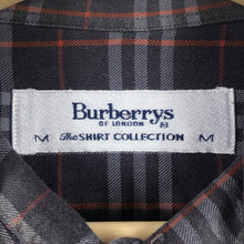 Load image into Gallery viewer, Vintage Burberrys Nova Check Long Sleeved Shirt - Medium (M) PTP 22"