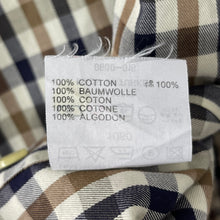 Load image into Gallery viewer, Aquascutum House Check Short Sleeved Shirt - Small (S) PTP 21"