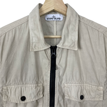Load image into Gallery viewer, Stone Island Beige Double Pocket Overshirt - Medium (M) PTP 21.75"