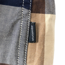 Load image into Gallery viewer, Aquascutum Block Check Long Sleeved Shirt - Small (S) PTP 20.25"