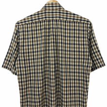 Load image into Gallery viewer, Aquascutum House Check Short Sleeved Shirt - Small (S) PTP 18.5"