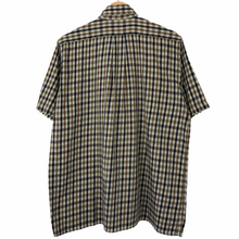 Load image into Gallery viewer, Aquascutum House Check Short Sleeved Shirt - Large (L) PTP 23.5"