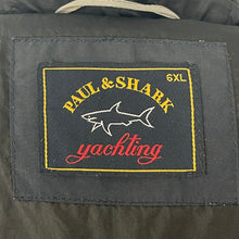 Load image into Gallery viewer, Paul and Shark Navy Hooded Logo Gilet Body Warmer - Six Extra Large (6XL) PTP 30"