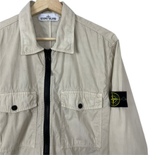 Load image into Gallery viewer, Stone Island Beige Double Pocket Overshirt - Medium (M) PTP 21.75"