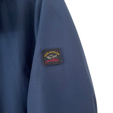 Load image into Gallery viewer, Paul and Shark Navy Hooded Jacket - Large (L) PTP 23"