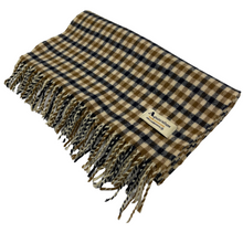 Load image into Gallery viewer, Aquascutum Classic House Check 100% Lambswool Scarf - One Size Fits All