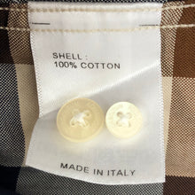 Load image into Gallery viewer, Aquascutum Block Check Long Sleeved Shirt - Small (S) PTP 20.25"