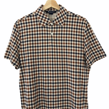 Load image into Gallery viewer, Aquascutum House Check Short Sleeved Polo - Large (L) PTP 21"