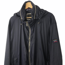 Load image into Gallery viewer, Paul and Shark Navy Nylon Hooded Jacket - Triple Extra Large (XXXL) PTP 27"