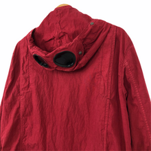 Load image into Gallery viewer, C.P Company Red Goggle Hooded Overshirt - Extra Large (XL) PTP 22.25"