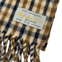 Load image into Gallery viewer, Aquascutum Classic House Check Pure Lambswool Scarf - One Size Fits All