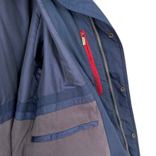 Load image into Gallery viewer, Paul and Shark Navy Hooded Jacket - Large (L) PTP 23"