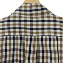 Load image into Gallery viewer, Aquascutum House Check Long Sleeved Shirt - Large (L) PTP 25"