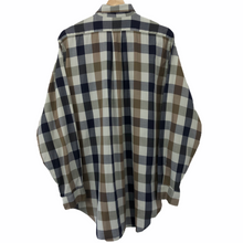 Load image into Gallery viewer, Aquascutum Block Check Long Sleeved Shirt - Medium (M) PTP 22"