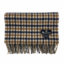 Load image into Gallery viewer, Aquascutum Classic House Check Lambswool / Cashmere Scarf - One Size Fits All
