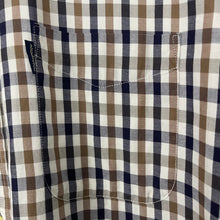 Load image into Gallery viewer, Aquascutum House Check Long Sleeved Shirt - Extra Large (XL) PTP 26"
