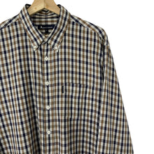 Load image into Gallery viewer, Aquascutum House Check Long Sleeved Shirt - Extra Large (XL) PTP 25"