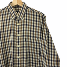 Load image into Gallery viewer, Aquascutum House Check Long Sleeved Shirt - Medium (M) PTP 22.5"