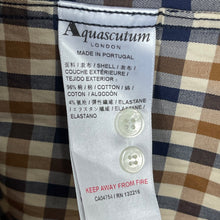 Load image into Gallery viewer, Aquascutum House Check Short Sleeved Shirt - Extra Large (XL) PTP 22"