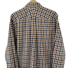 Load image into Gallery viewer, Aquascutum House Check Long Sleeved Shirt - Large (L) PTP 21.5"