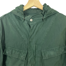 Load image into Gallery viewer, C.P Company Green Goggle Hooded Overshirt - Extra Large (XL) PTP 21.5"