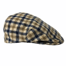 Load image into Gallery viewer, Aquascutum 100% Wool House Check Flat Cap - Small (S)