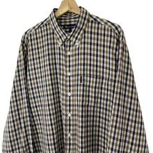 Load image into Gallery viewer, Aquascutum House Check Long Sleeved Shirt - Extra Large (XL) PTP 25"