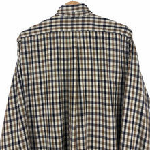 Load image into Gallery viewer, Aquascutum House Check Long Sleeved Shirt - Medium (M) PTP 23.5"