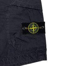 Load image into Gallery viewer, Stone Island Navy Bermuda Cargo Shorts - W 29"