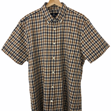 Load image into Gallery viewer, Aquascutum House Check Short Sleeved Shirt - Double Extra Large (XXL) PTP 24.25"