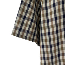 Load image into Gallery viewer, Aquascutum House Check Short Sleeved Shirt - Large (L) PTP 24.75"