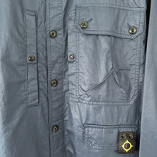 Load image into Gallery viewer, Ma.Strum Navy Blue Button Up Multi Pocket Overshirt - Extra Large (XL) PTP 24.75"